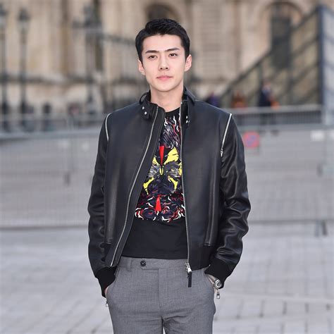 EXO Member Sehun at Louis Vuitton’s Fall 2017 Runway Show